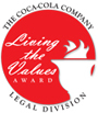 The coca-Cola Company Living the Values Award