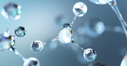 Illus_Water Molecules