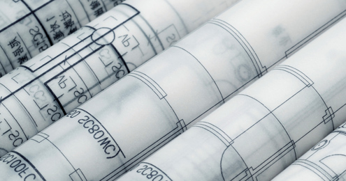 Rolled Architectural Drawings