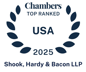 Chambers USA Top-Ranked 2025 Shook Logo