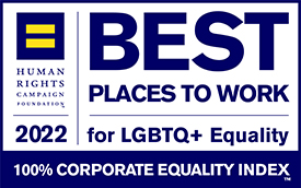 Human Rights Campaign Best Places to Work for LGBTQ+ Logo 2022