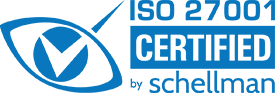 ISO 27001 Certified by Schellman Logo