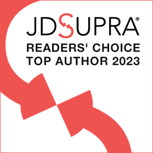 JD Supra 2023 Top Author Logo