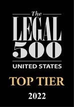 The Legal 500 United States Top Tier 2022 Logo