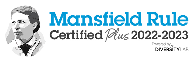 Logo for Mansfield Rule Certified Plus 2022-2023