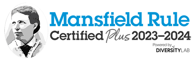 Logo for Mansfield Rule Certified Plus 2023-2024