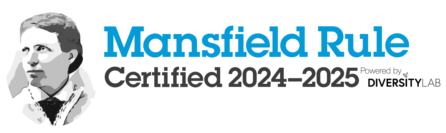 Logo for Mansfield Rule Certified Plus 2023-2024