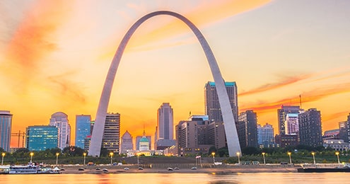 St. Louis, Missouri Skyline for webpage thumbnail